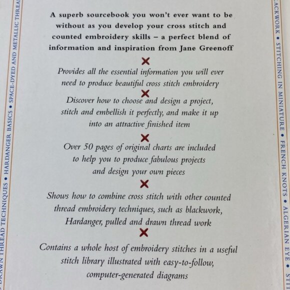 The Cross Stitcher's Bible Hardcover Craft Book - Picture 3 of 12